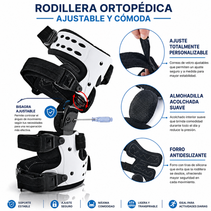 Rodillera Ortopédica de Soporte Avanzado